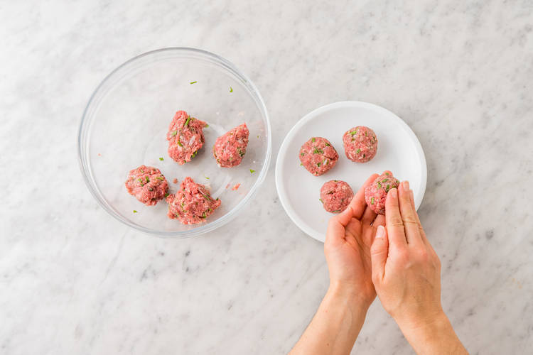 Make meatballs