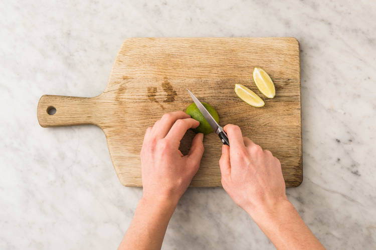 Förbered pak choi