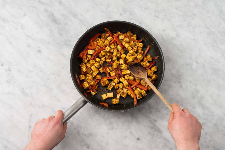 Stek paprika & tofu