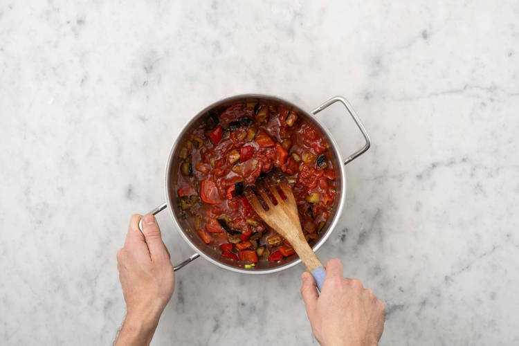 Caponata kochen
