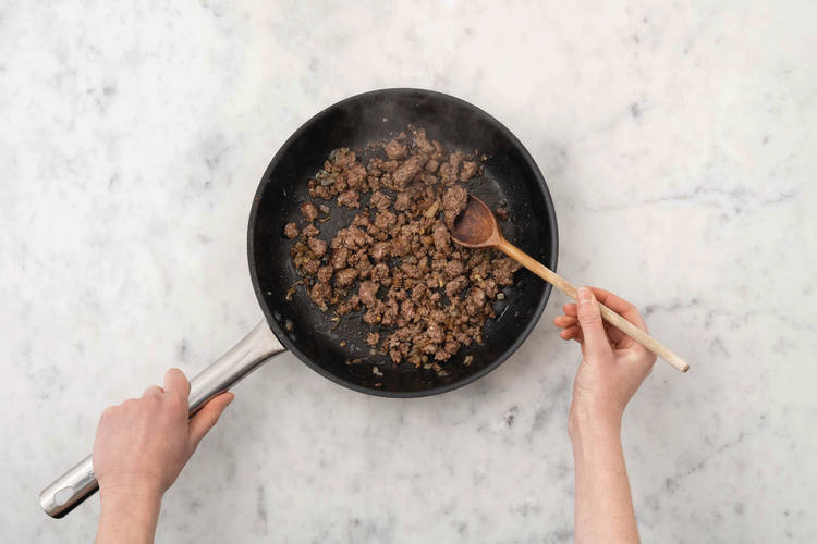 Cook the beef