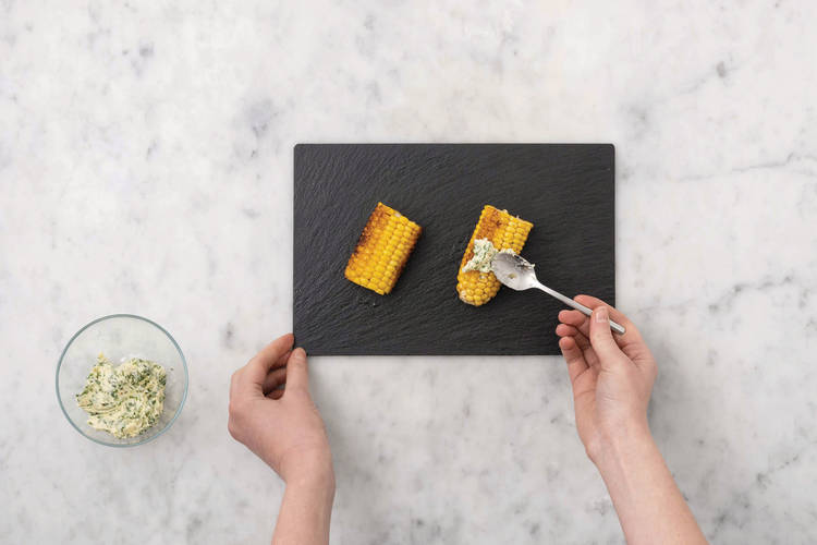 Cook the corn