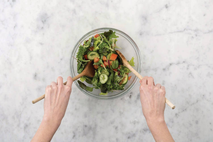 Make the salad