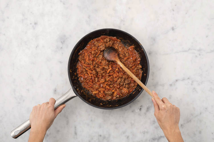 Cook the beef