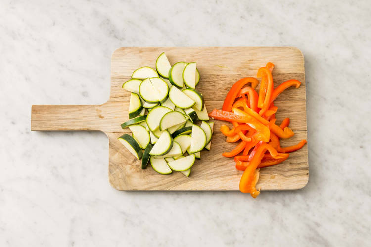 Gemüse schneiden
