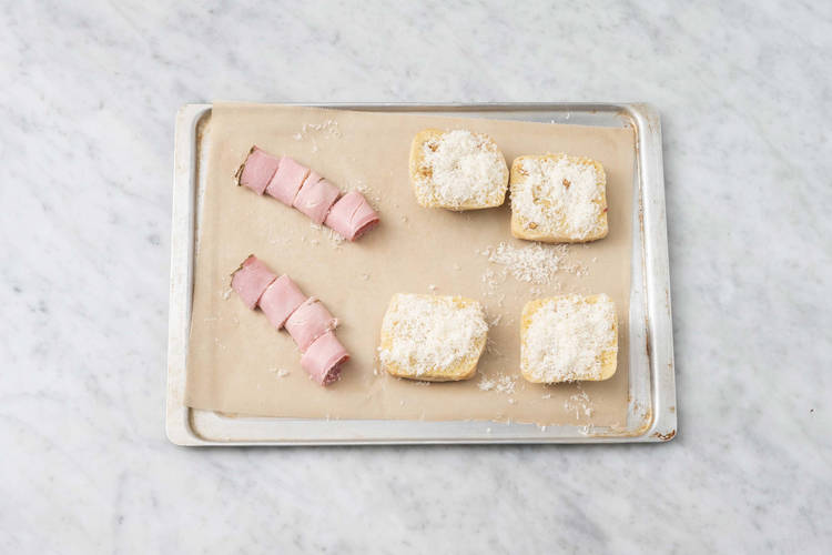 Faire les roulés au fromage