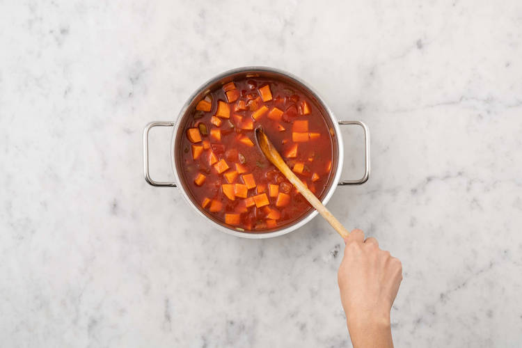 Commencer le ragoût