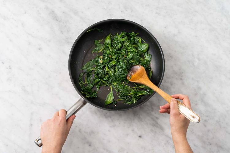 Cook the Spinach