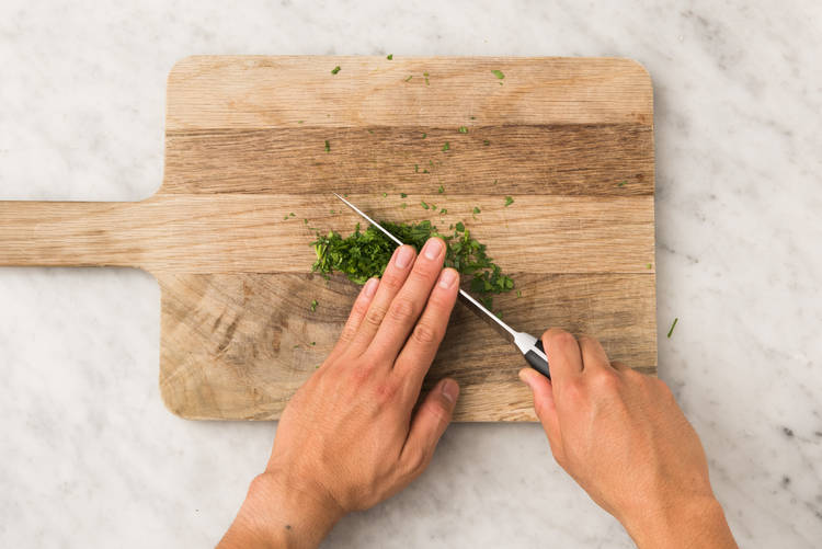 Couper le persil