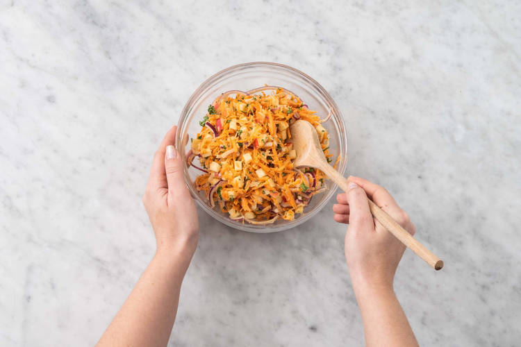 Sauerkrautsalade maken