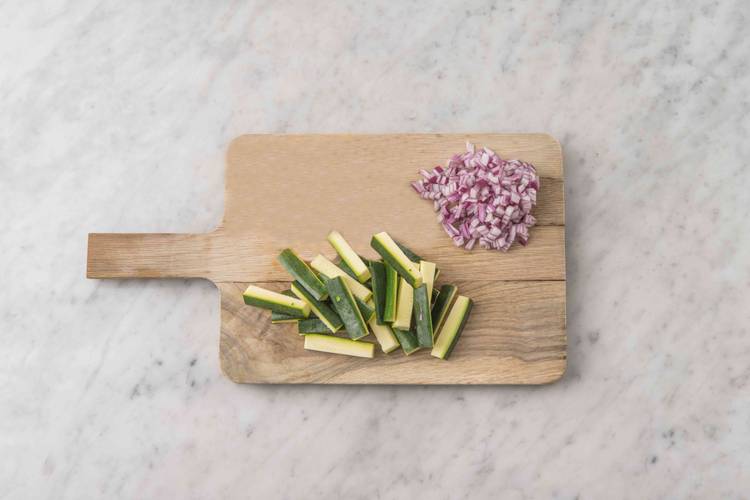 Prep the veggies