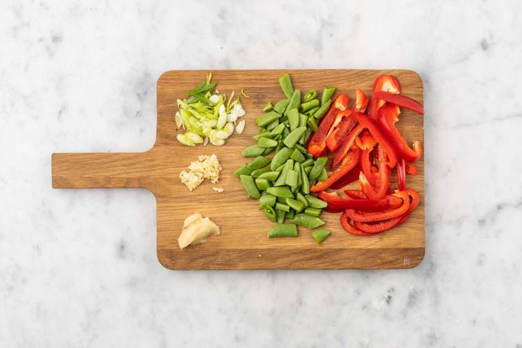 Prep the Vegetables