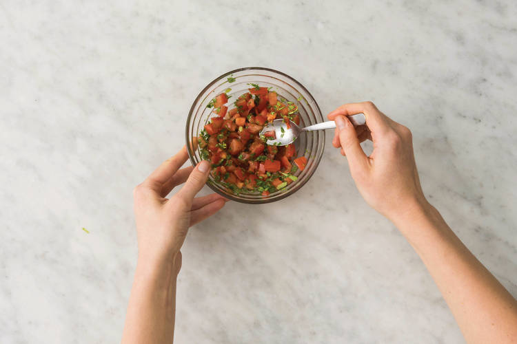 Prep the veggies