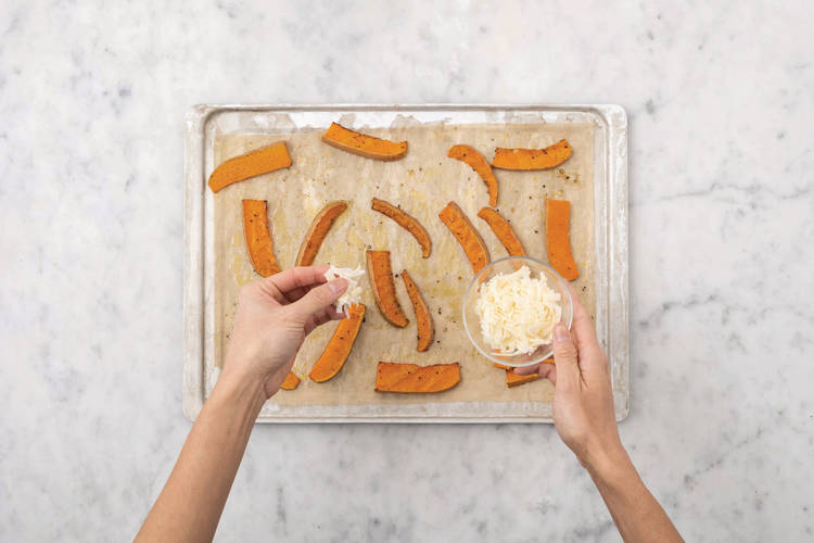 Bake the pumpkin