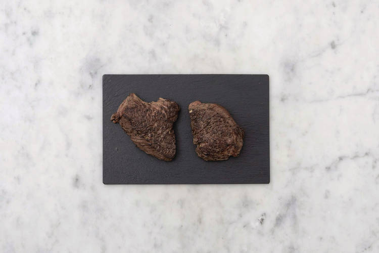 BBQ the steak