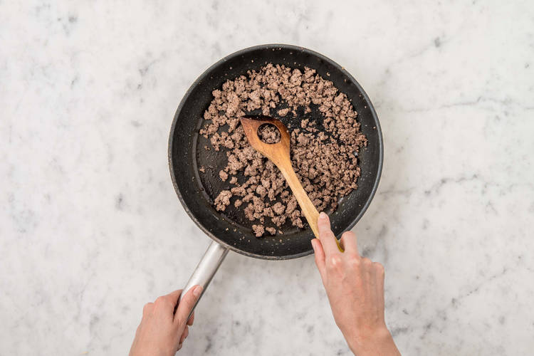 Faire cuire le bœuf