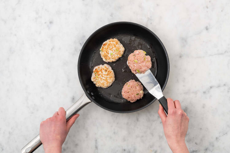 Faire cuire les galettes