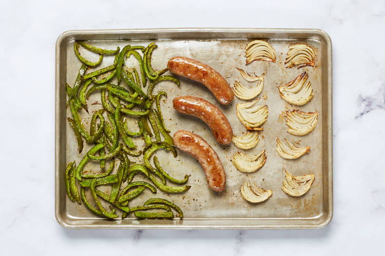 Roast Veggies & Sausage