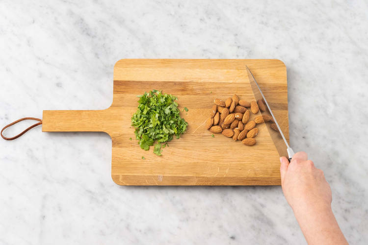 Préparer les garnitures