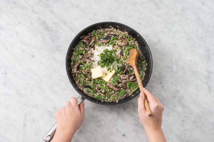 Smaksätt risotto