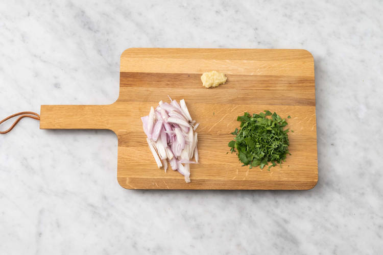 Forbered grøntsager