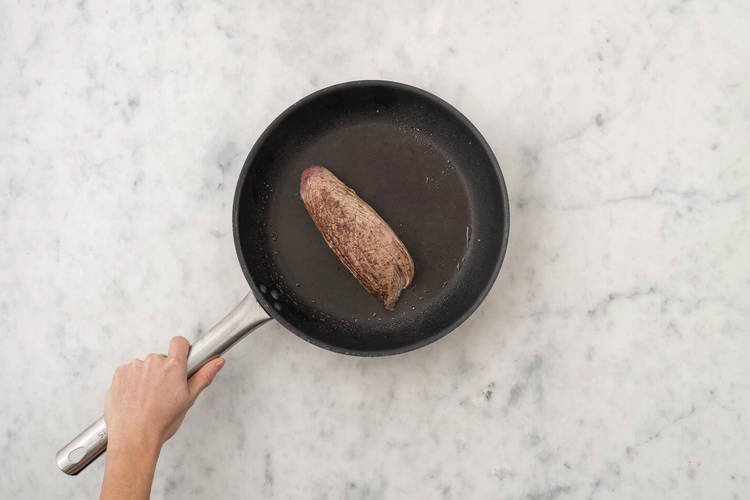 Cook the beef