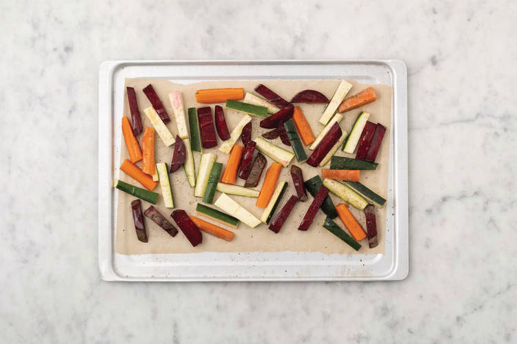 Roast the veggie fries