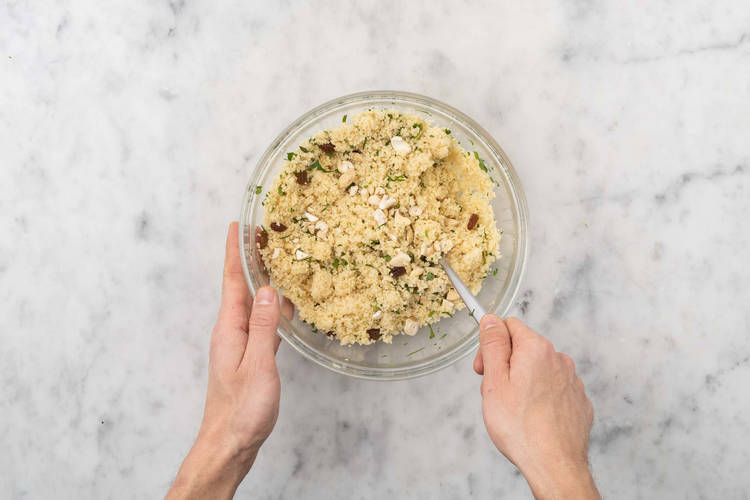 Couscous vollenden