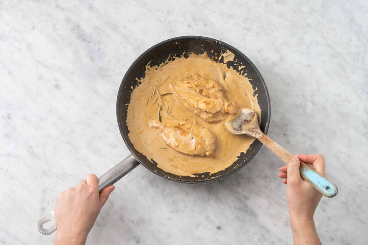 Poulet & Sauce vollenden