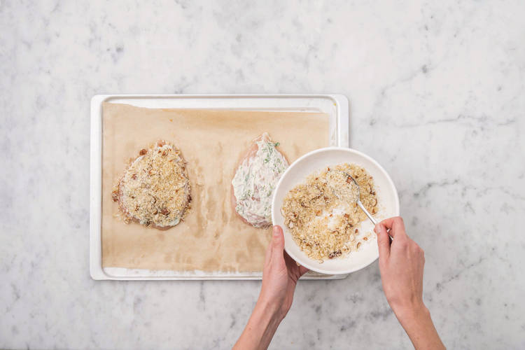 Bake the chicken
