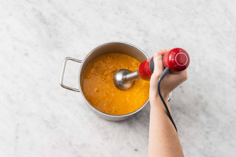 Mixer la soupe