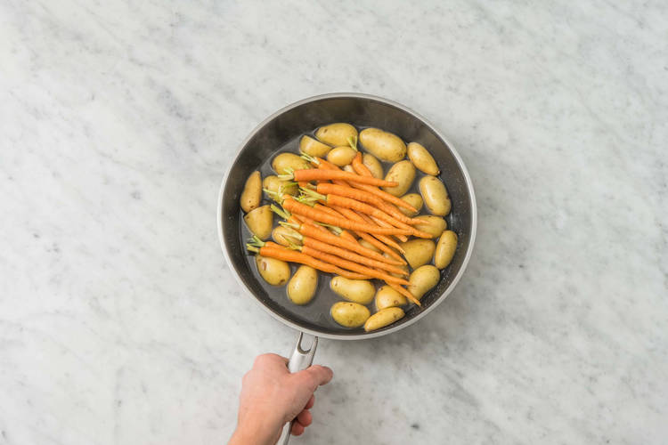 Les légumes glacés