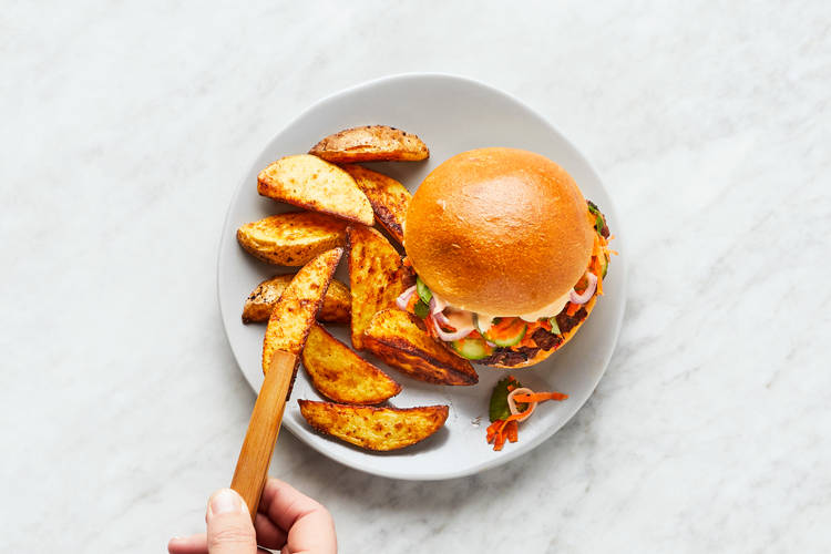 Assemble Burgers & Serve