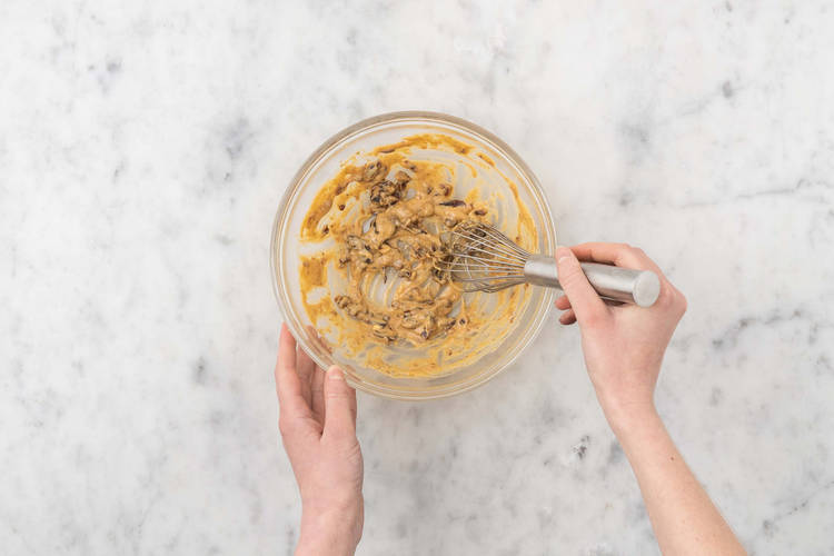 Préparer la vinaigrette