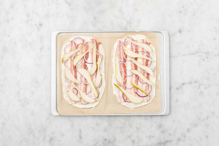 Préparer la flammekueche