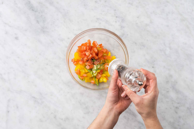 Förbered salsa