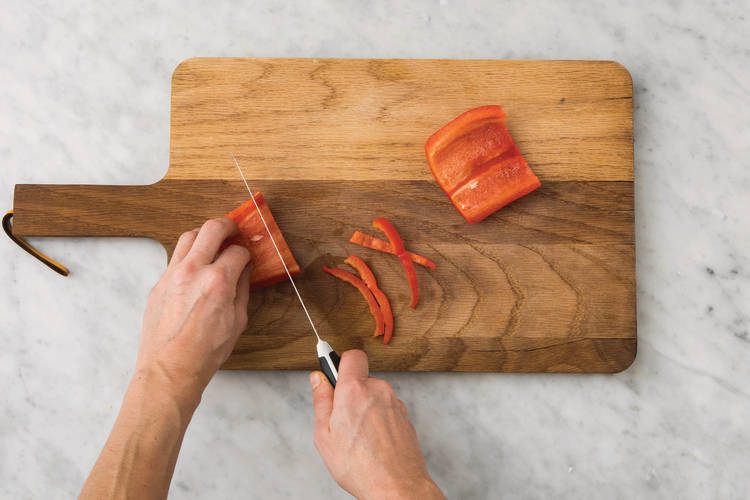 Prep the veggies
