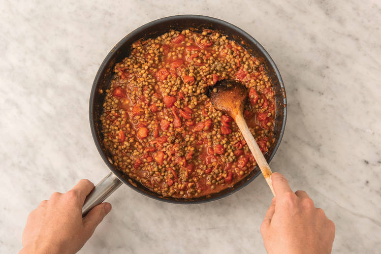 Cook the filling