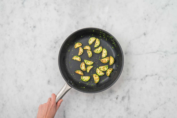 Cook zucchini