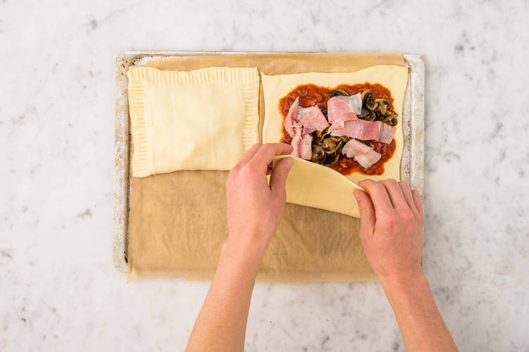 Préparer la calzone
