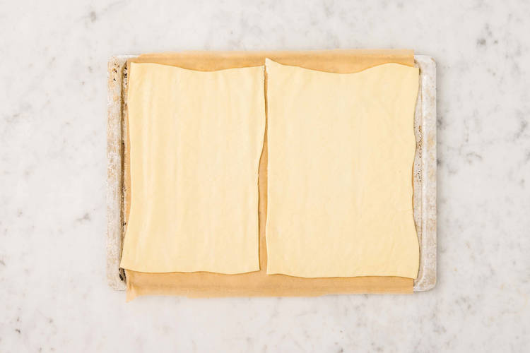 Dérouler la pâte à pizza