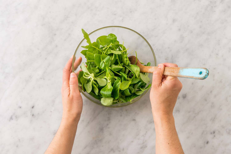 Salade maken