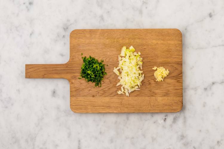 Prep the veggies