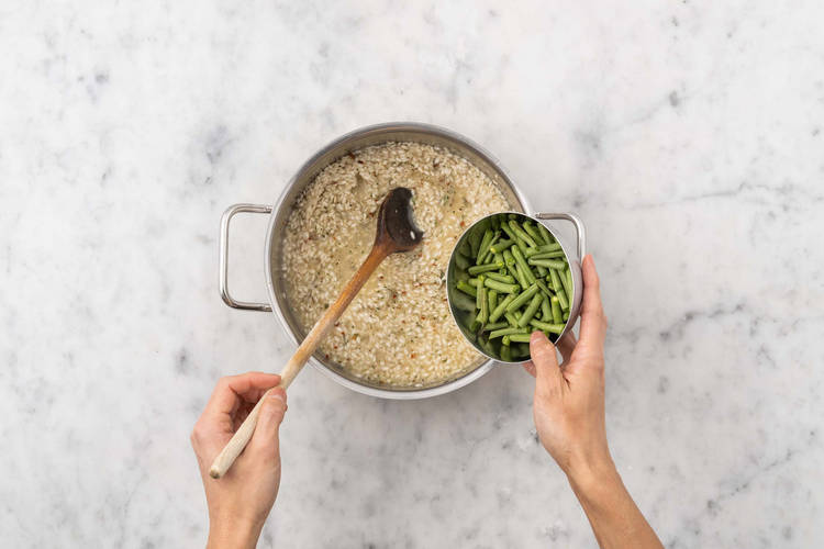 Risotto kochen