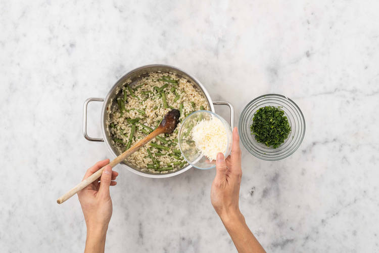 Risotto vollenden