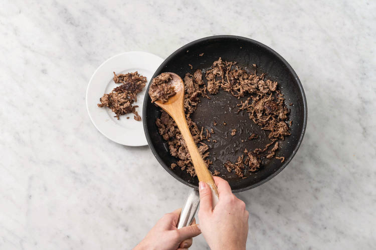 Cook the beef mince