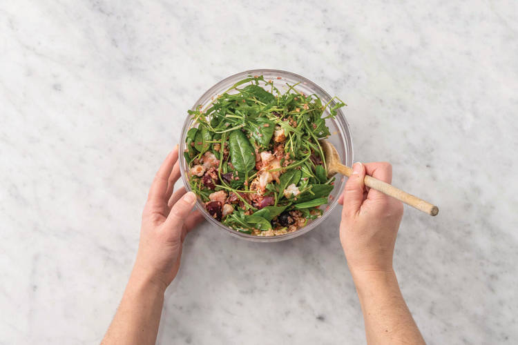 Toss the salad