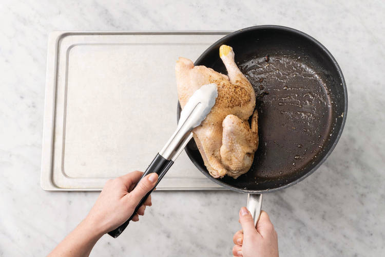 Cook the chicken