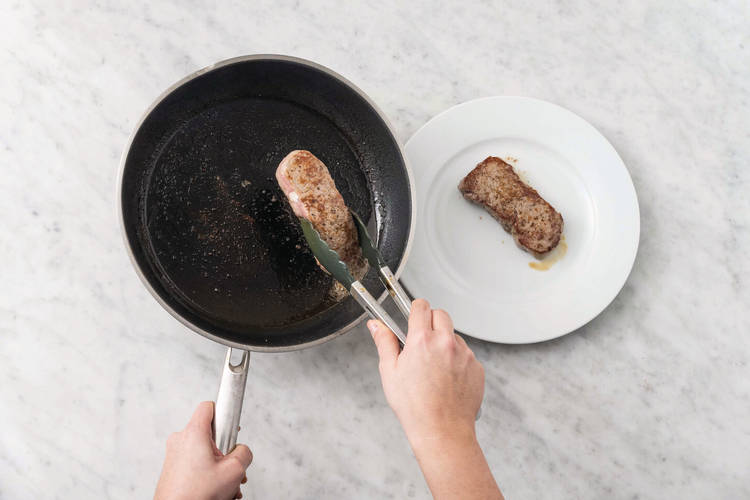 Cook the steak