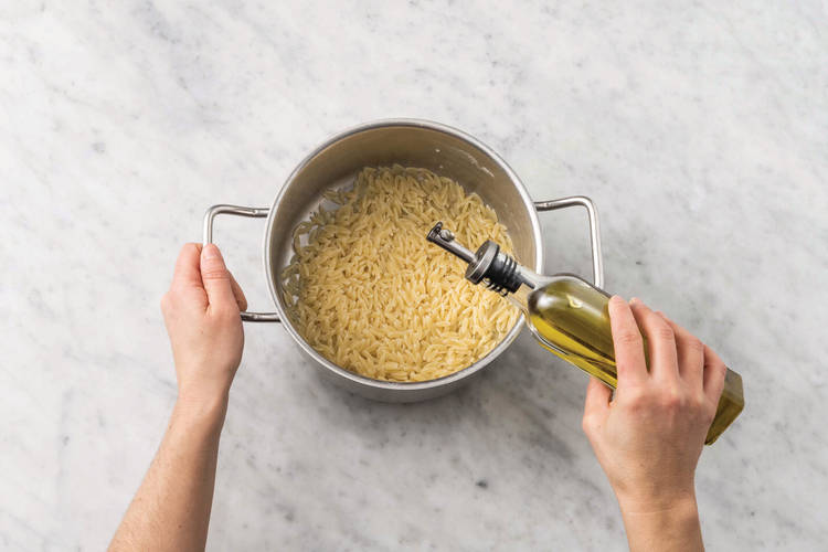 Cook the risoni